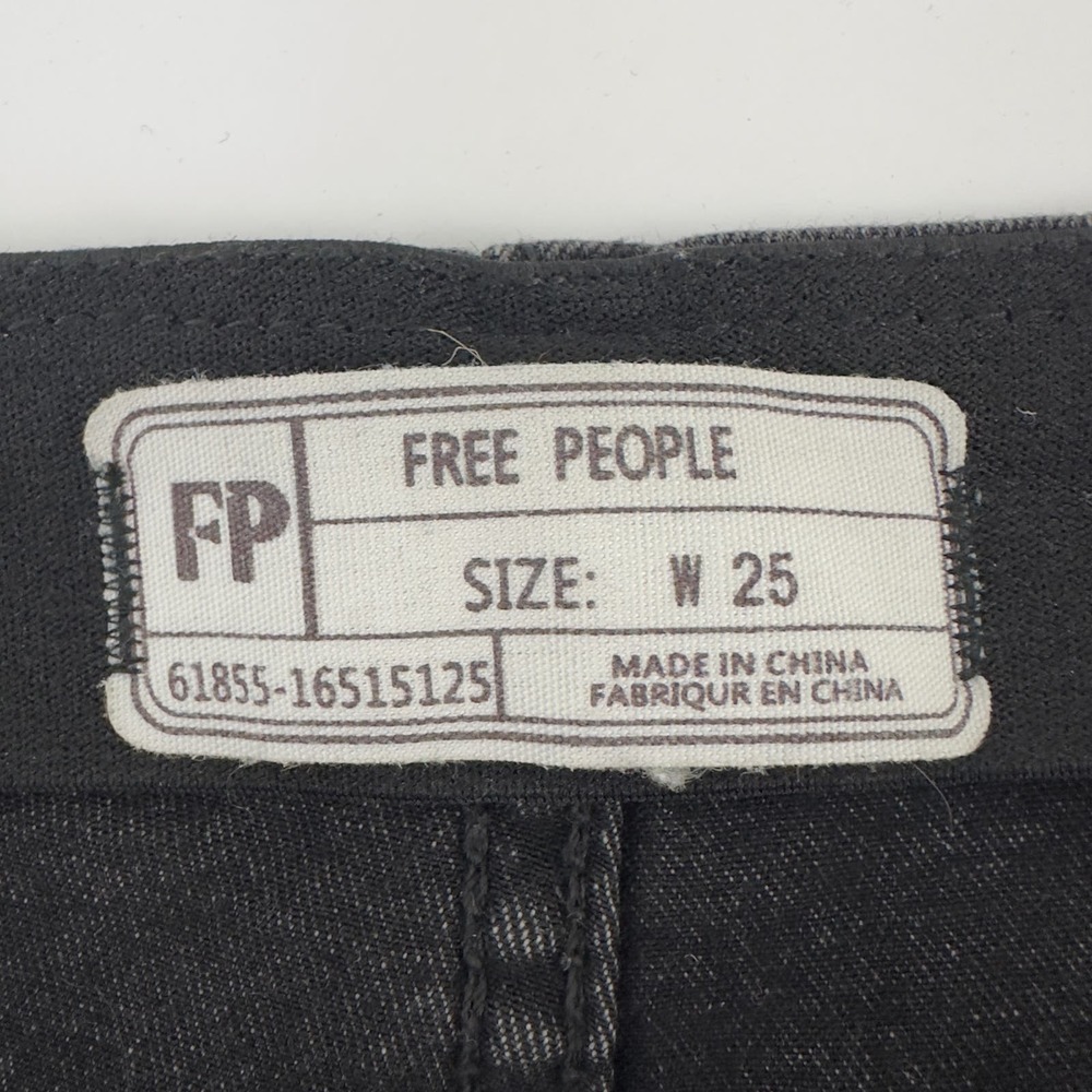 Free People‎ black flare jeans - Picture 3 of 8